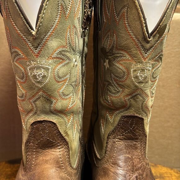 Ariat Womens Cowboy Western Boots 16704 Rodeo Stars Size 6.5 - Picture 2 of 15